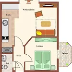 Haus Robbenplatte Whg 4 Seesicht