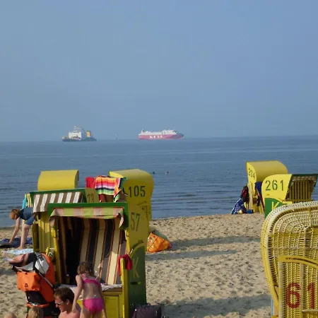 Haus Robbenplatte Whg 4 Seesicht Apartmán Cuxhaven